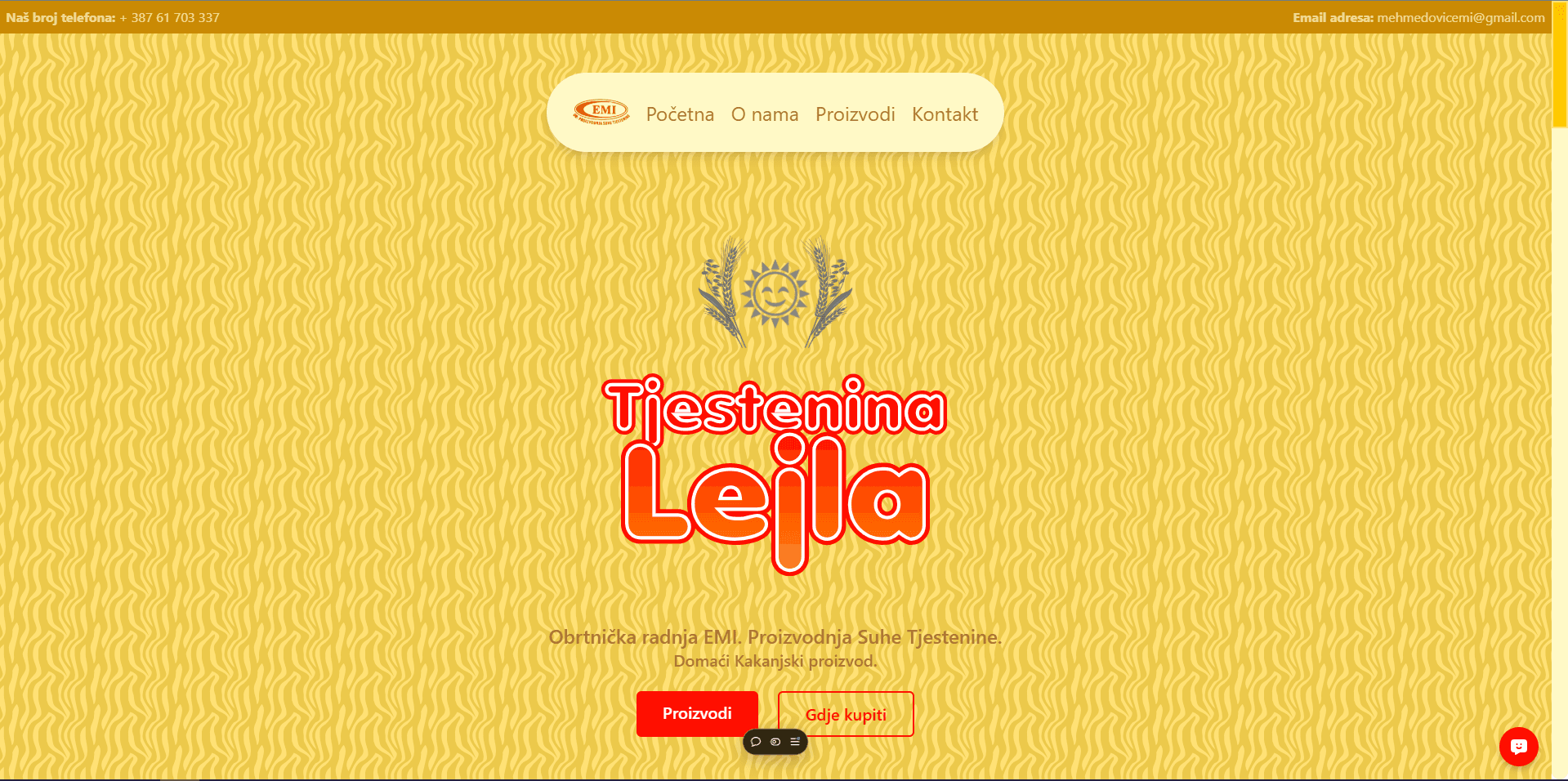 Tjestenina Lejla Slide 1